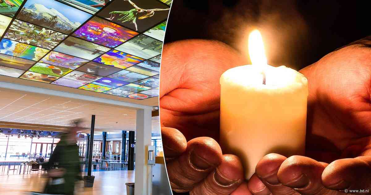 Diepe verslagenheid op het Maurick College in Vught na het plotselinge overlijden van een geliefde docent
