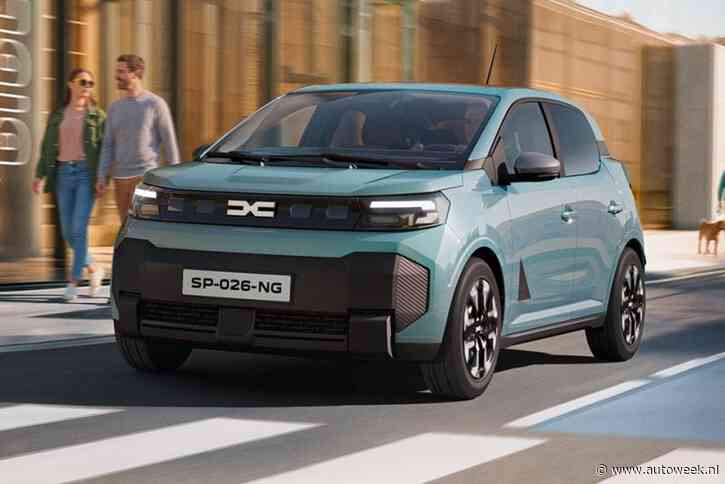 Prijzen nieuwe Dacia Spring bekend: nét onder belangrijke grens