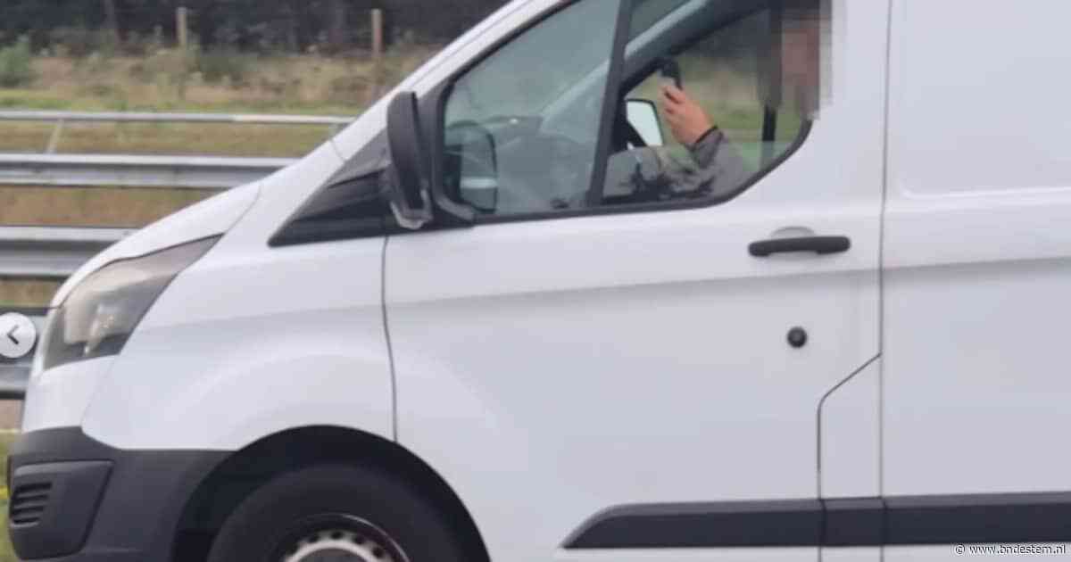 Tientallen bestuurders op de bon na het filmen van ongeval op A58 bij Oirschot