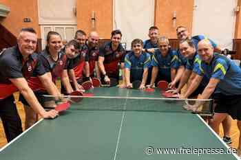 Tischtennis-Team aus dem Erzgebirge brennt auf Wiedergutmachung