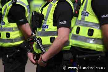 Man arrested after anti-immigration protest involving masked group in Glasgow