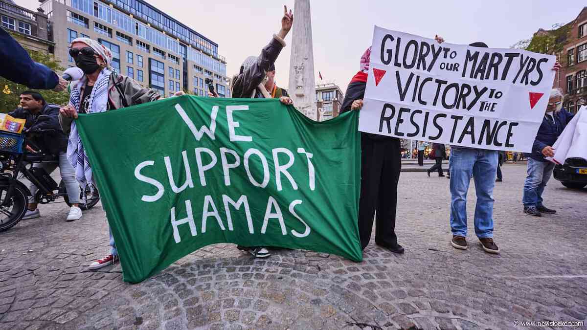 Steunbetuiging aan Hamas is (nog) niet strafbaar: 'Wel een grensgeval'