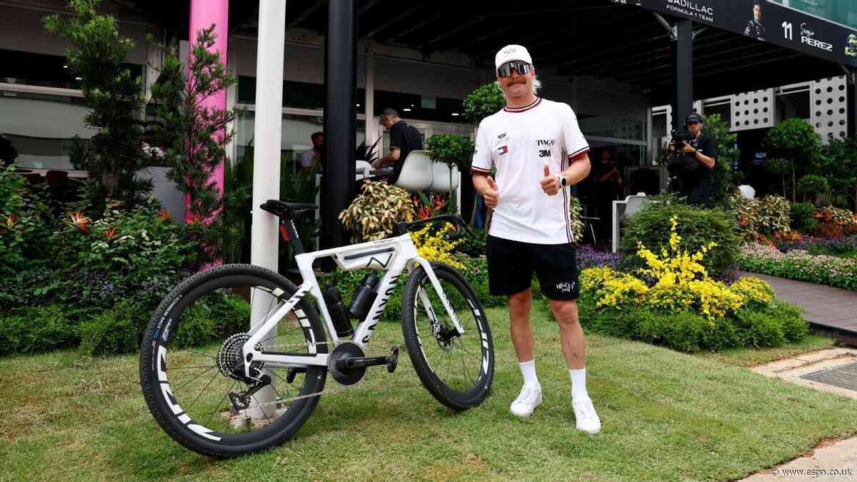 Malaysia to Singapore: Bottas cycles epic 400km