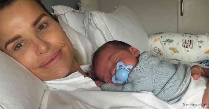 Vogue Williams hits back after being accused of ‘breaking maternity laws’