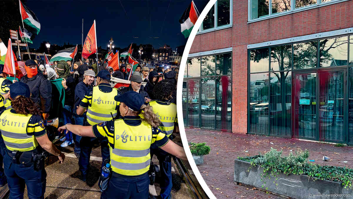 Stopera Amsterdam beklad na 7 oktober-demonstratie die door burgemeester Femke Halsema werd ontbonden: ’Zij draagt actief bij aan de misdaden’
