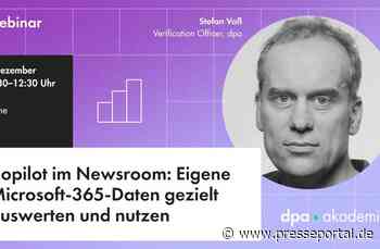 Copilot für Journalisten - KI im Newsroom | dpa-Akademie