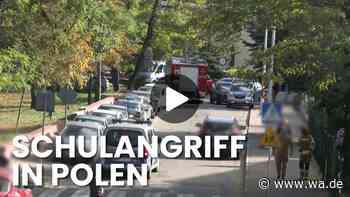 Amok-Alarm: Video zeigt Ermittlungen nach Angriff eines 19-Jährigen auf Mitschüler