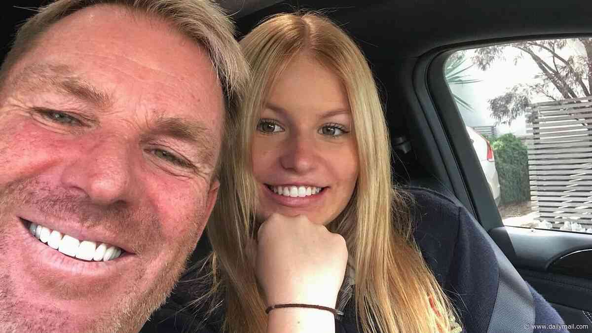 Shane Warne's daughter Summer 'thought she was a psychopath' as a teenager as she shares her private mental health battle