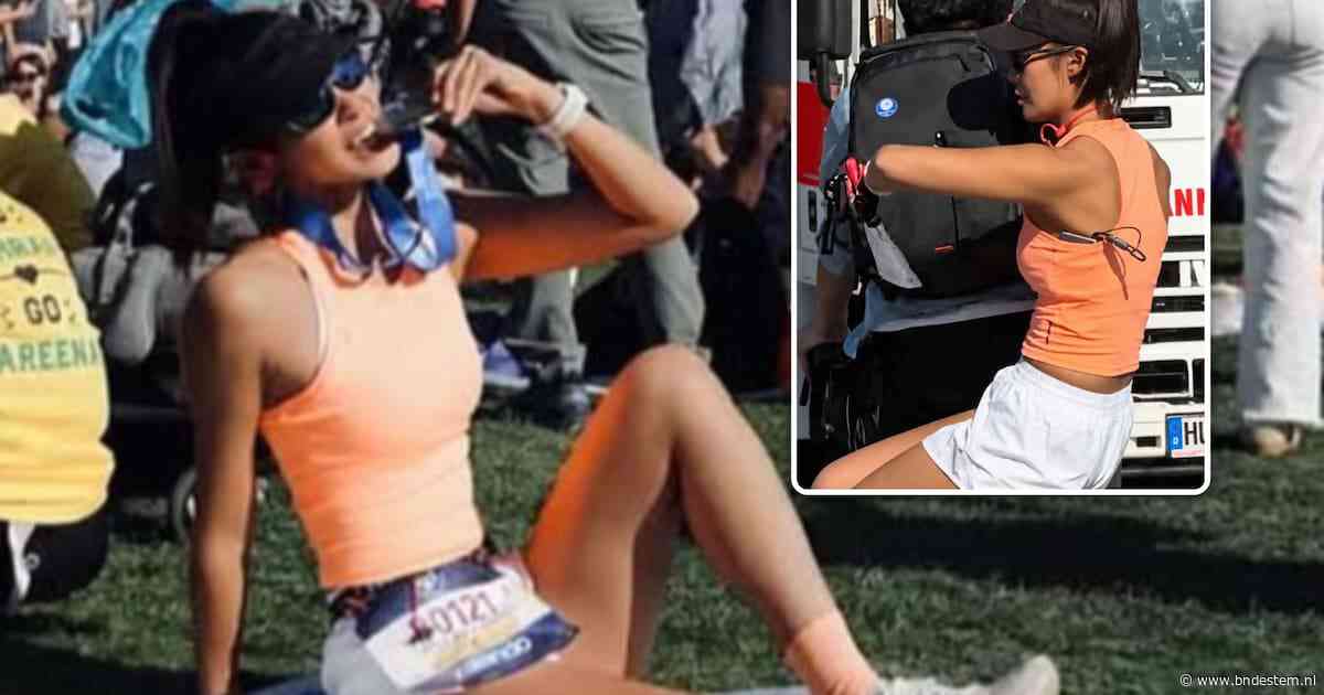 Influencer poseert trots met medaille na marathon van Berlijn, totdat uitlekt hoe ze de finish haalde