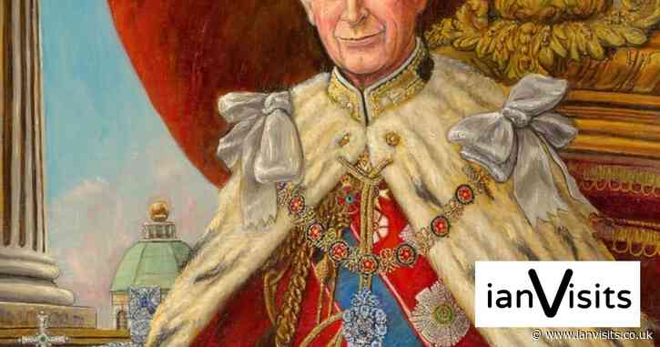King Charles III’s formal state portrait to go on display in London