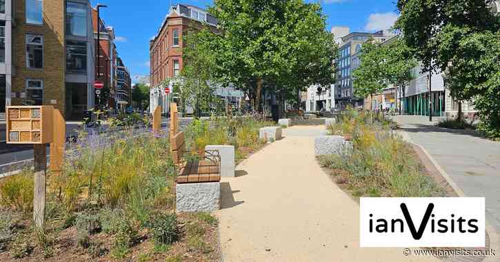 London’s Pocket Parks: St Johns Street, Clerkenwell, EC1