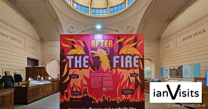 Exhibition explores how London turned fire and coffee into an insurance industry