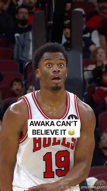 Tobe Awaka Drains the Three, Then Can’t Believe It 😳😂