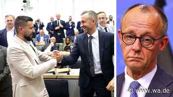 Vier Stimmen zu viel: Wie die Wahl des ersten AfD-Landtagspräsidenten die CDU spaltet