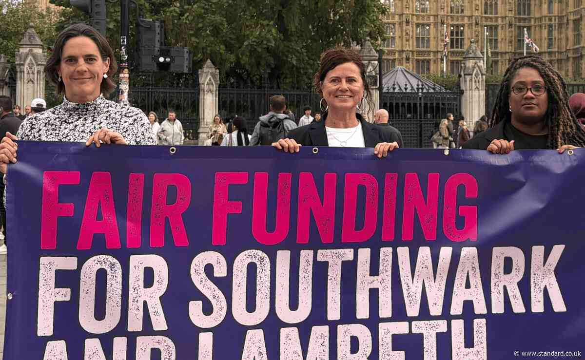 London borough leads Parliament Square protest over £102m budget crisis amid council tax fears