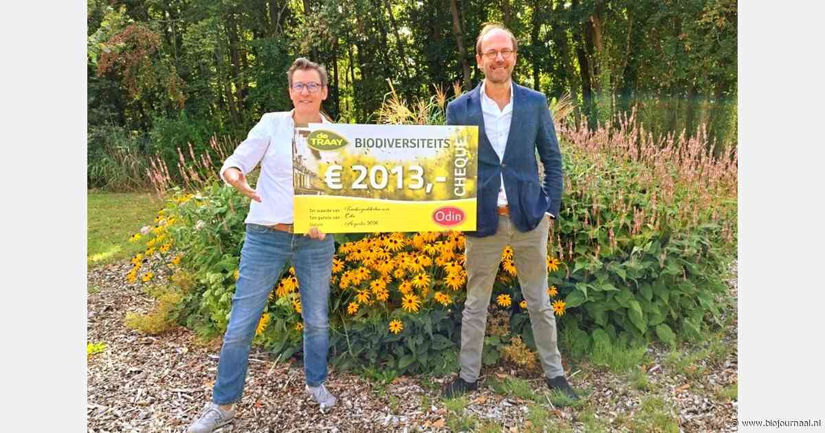 De Traay schenkt €2.013 voor biodiversiteitsmaatregelen op Sonneclaer