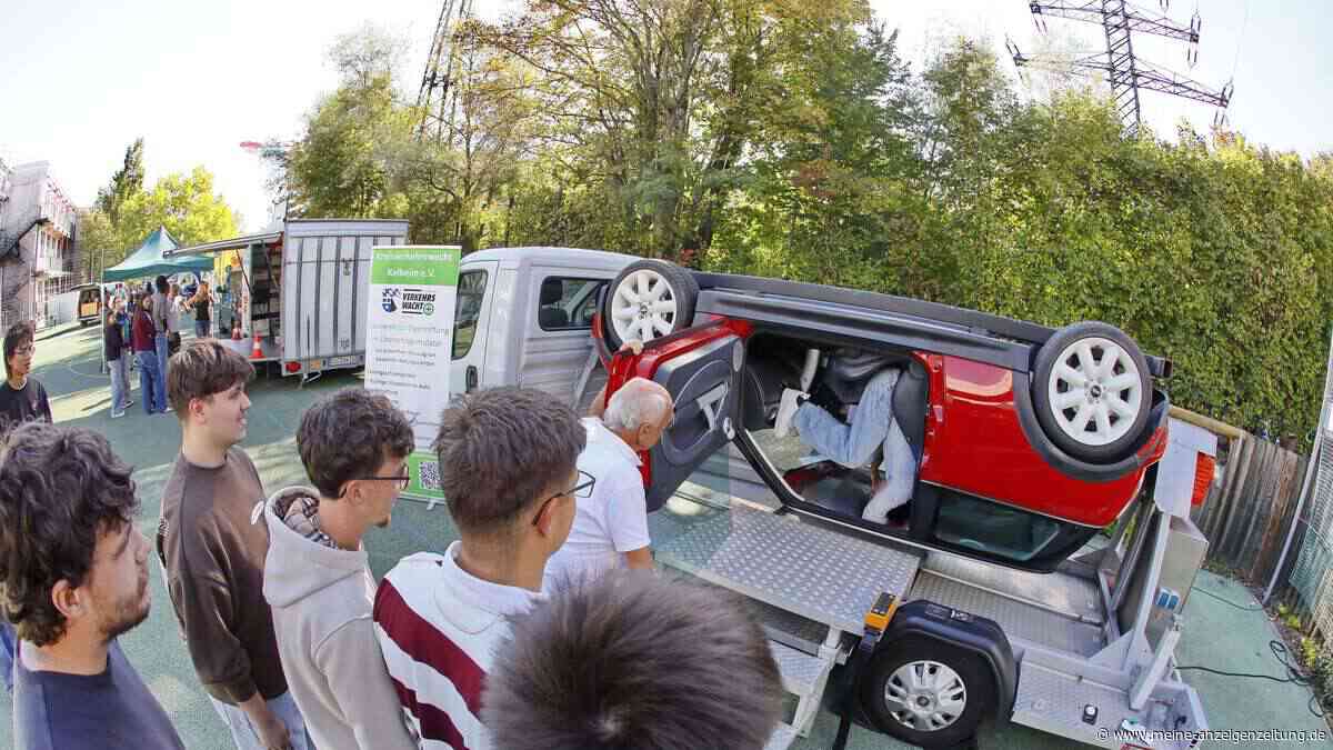 Wo sich Lehrer extra blitzen lassen: Mobilitätstag in Freising soll Verkehrssicherheit der Schüler stärken