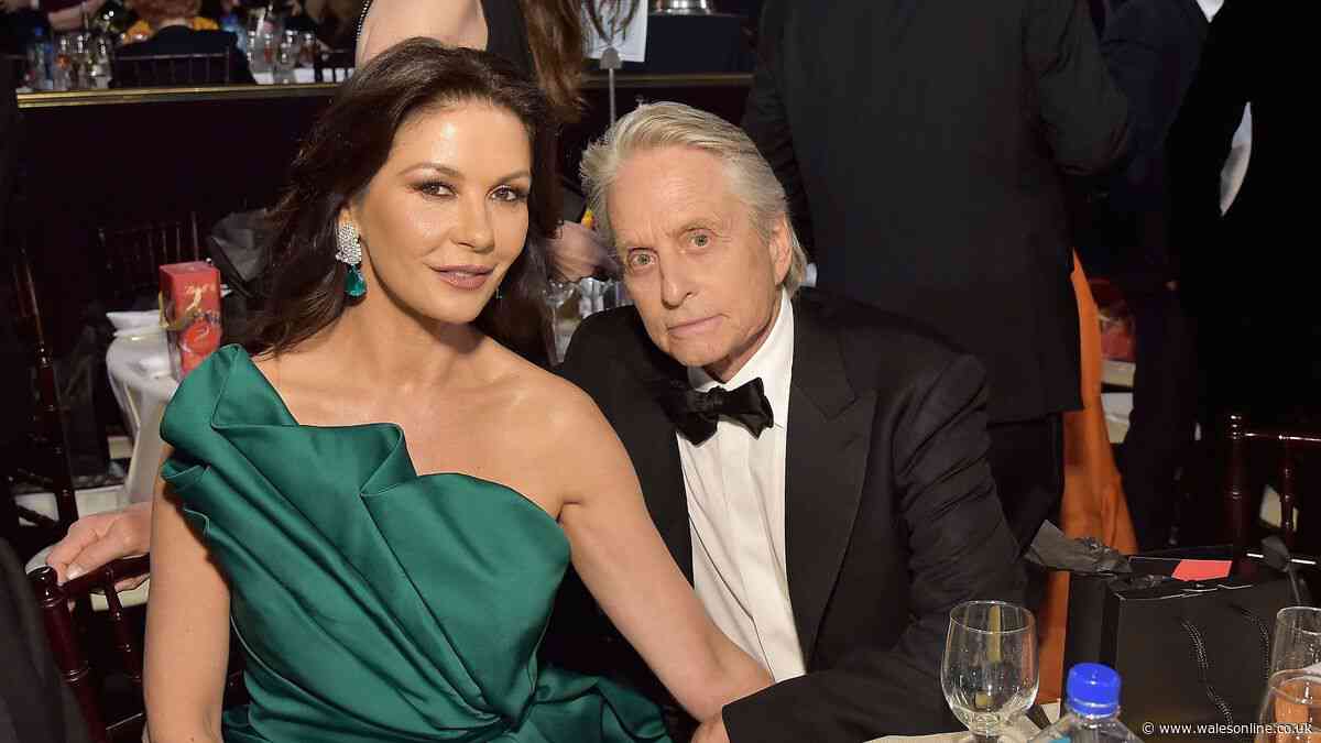 Michael Douglas made huge blunder on Swansea trip with Catherine Zeta-Jones