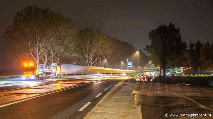 Gloednieuwe wieken van 80 meter scheuren over de A59: 'Extra efficiënt'