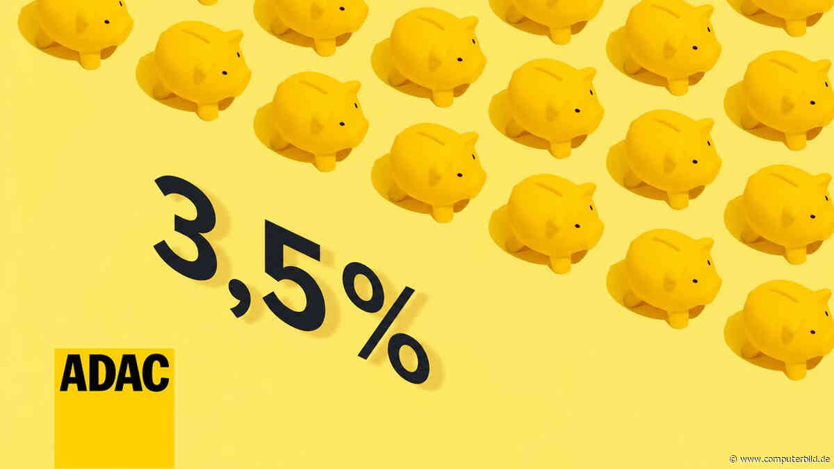ADAC startet Tagesgeld: 3,5 Prozent Zinsen für 90 Tage