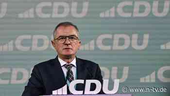 "Wir sind keine AfD-Hilfstruppe": Siegmund wählen? CDU-Landesvize reagiert deutlich