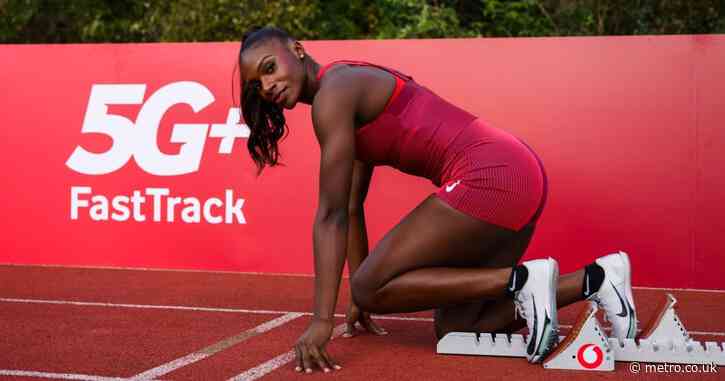 Can Britain’s fastest woman run 200m in the time it takes to download 150 songs?