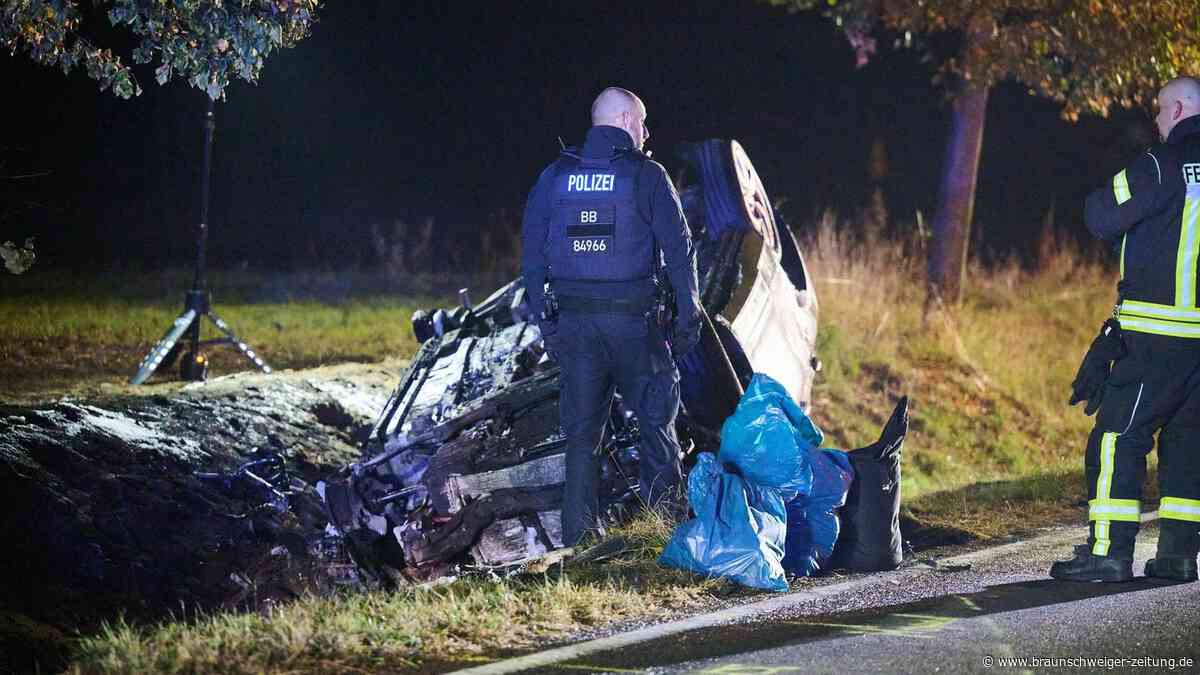 Vier junge Menschen sterben bei Unfall in Brandenburg: „schlimme Tragödie“
