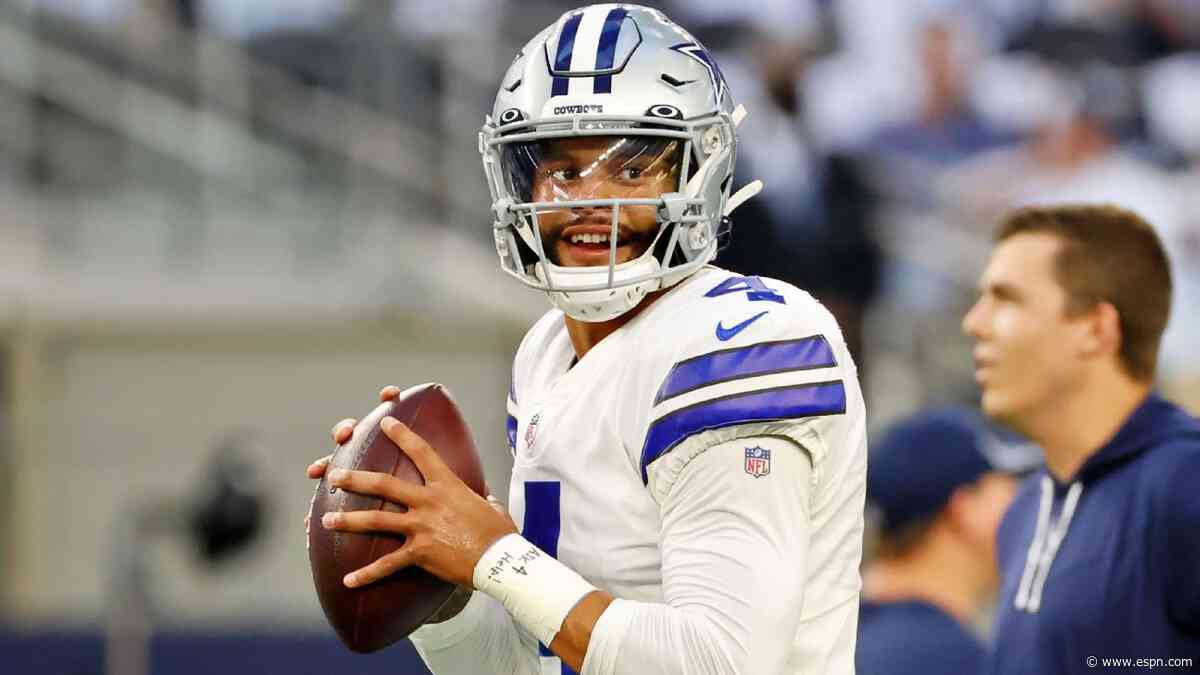 Through Dak Prescott's eyes: The Cowboys QB breaks down a play and all he sees