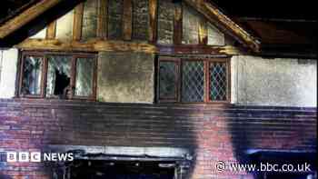 Two in hospital after escaping house fire