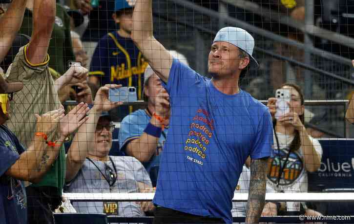 Watch Tom DeLonge get emotional as baseball stadium full of Padres fans sing Blink-182’s ‘All The Small Things’