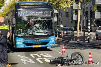 Fatbiker maakt harde klap tegen voorruit stadsbus, tiener gewond naar ziekenhuis gebracht