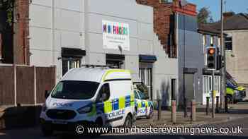 Salford nursery incident LIVE as police officers seen removing gun from building