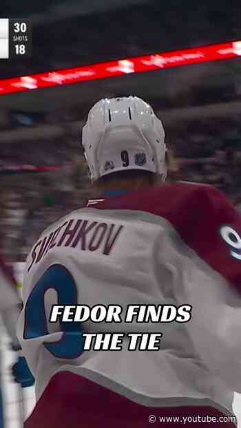 Svechkov gets his!