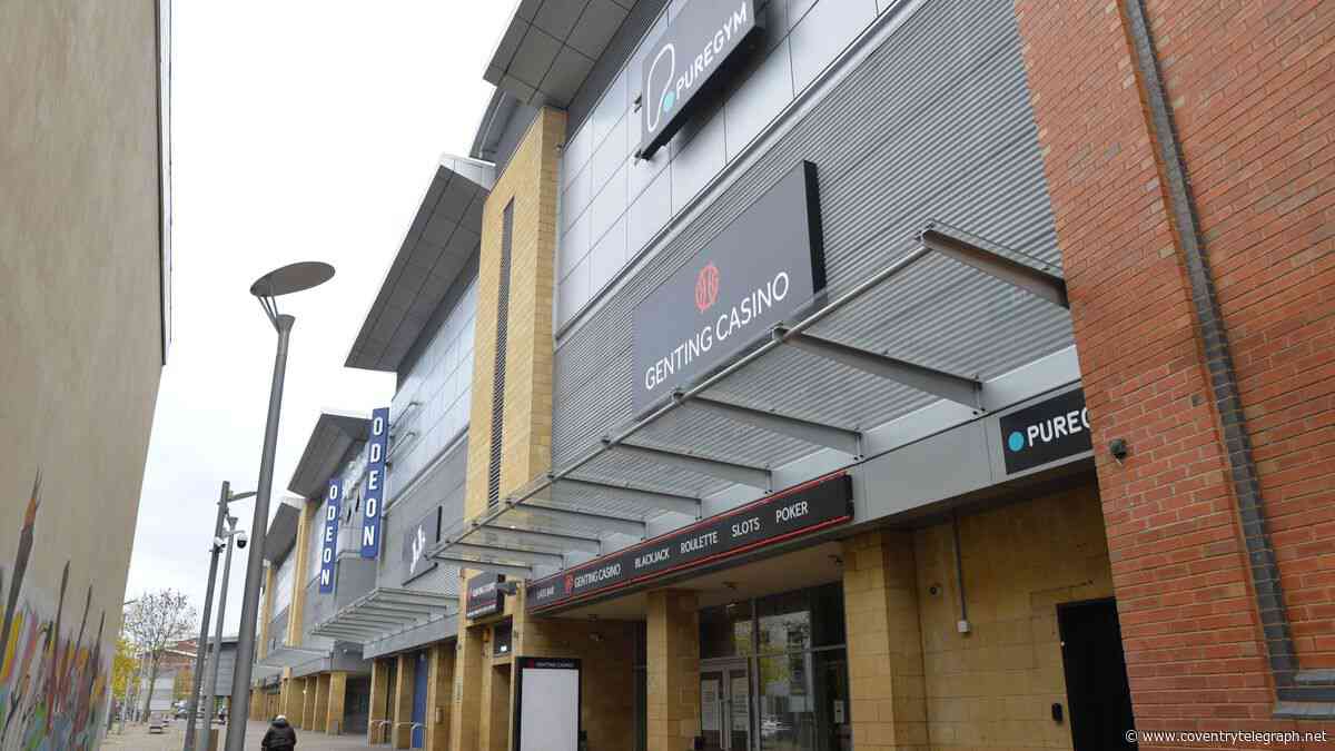 More than 50 jobs lost after Coventry casino closes over 'rising costs'