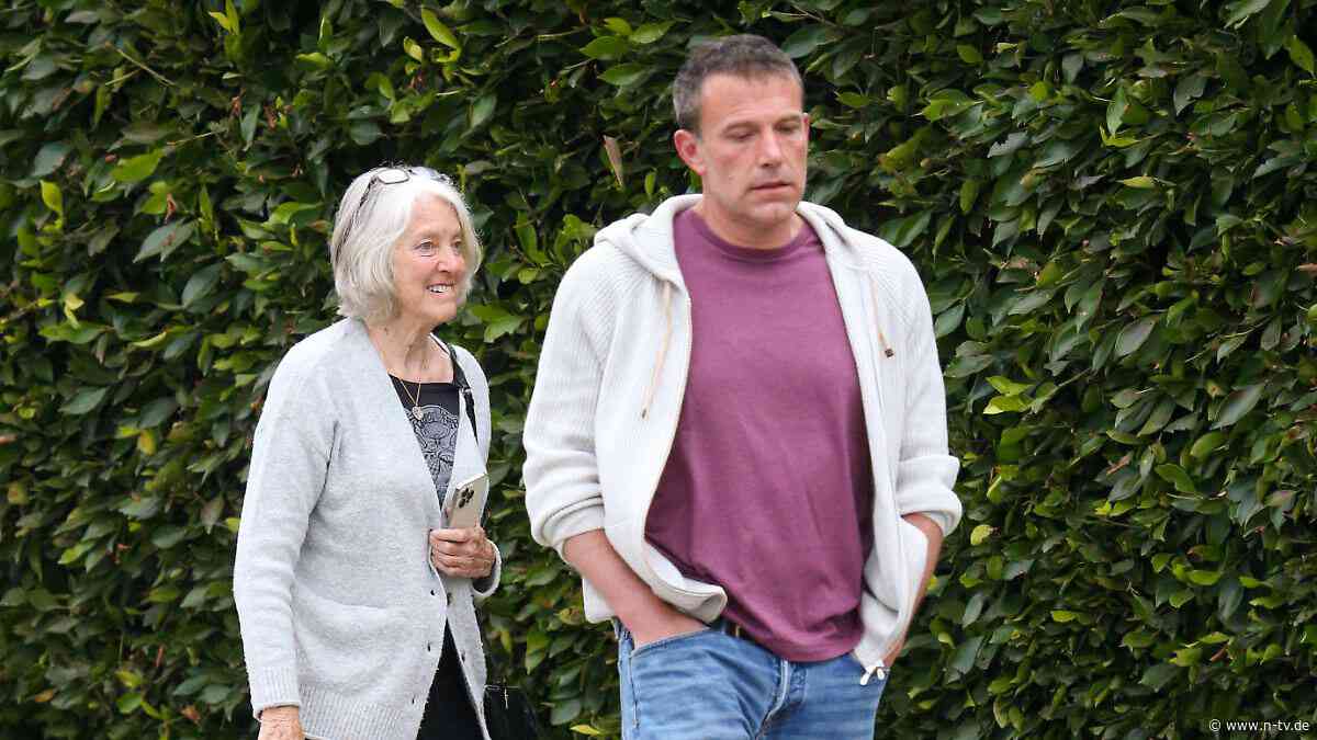 Perspektivwechsel: Ben Affleck zieht aus dem Tod seiner Mutter eine Lehre