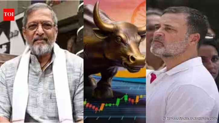Evening news wrap: Nana Patekar passes away, stock market crash, Rahul Gandhi's Day 3 protest and more