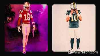 Packers' Rivalries look, Patriots' red 'Pat Patriot' headline NFL Week 5 uniforms