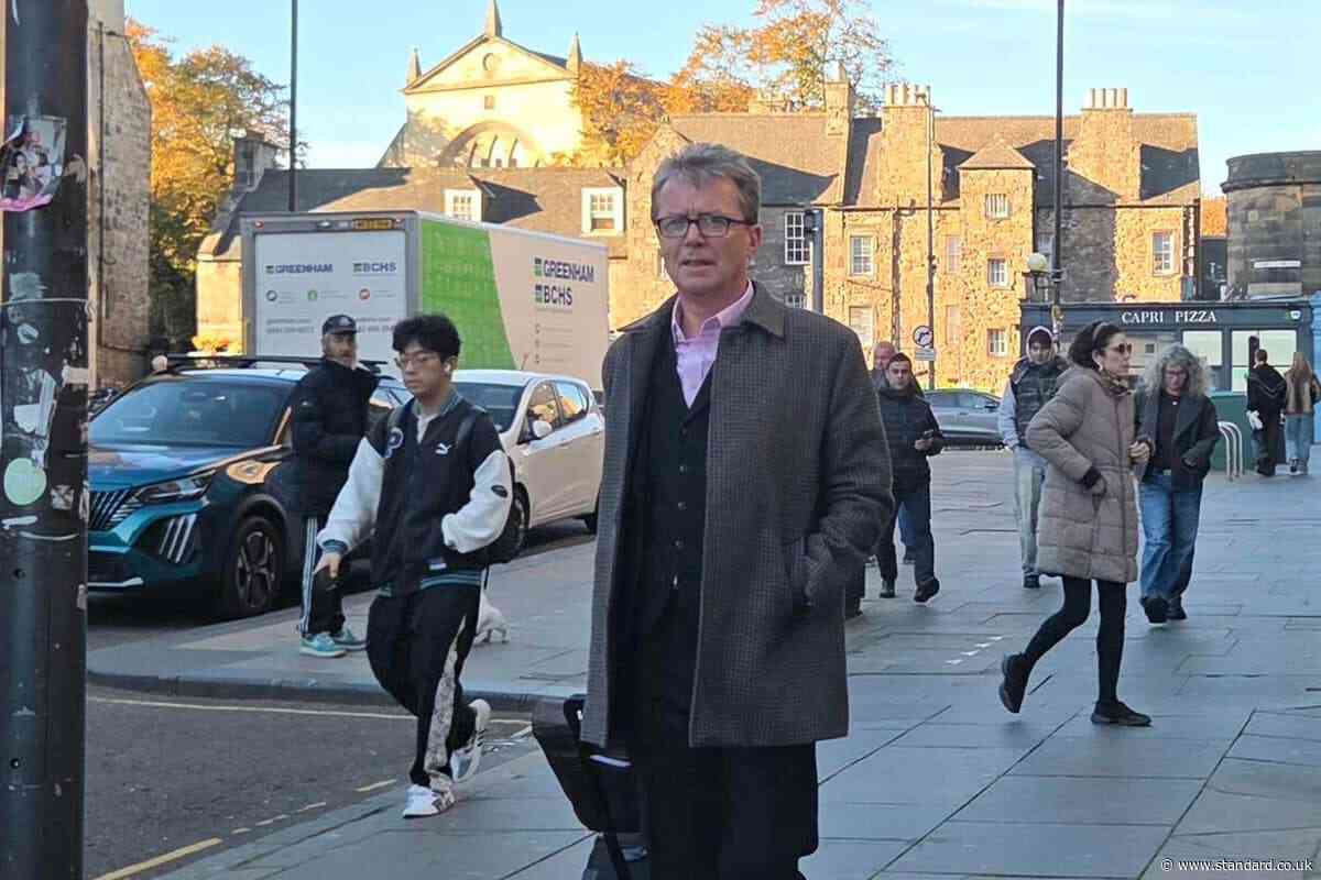 Teacher ‘completely lost it’ in school attack, Nicky Campbell tells court