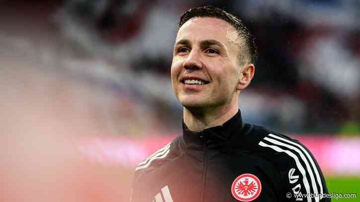 Mario Götze on Eintracht Frankfurt's form, his best position and how football has changed