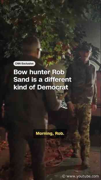 Bow hunter Rob Sand is a different kind of Democrat