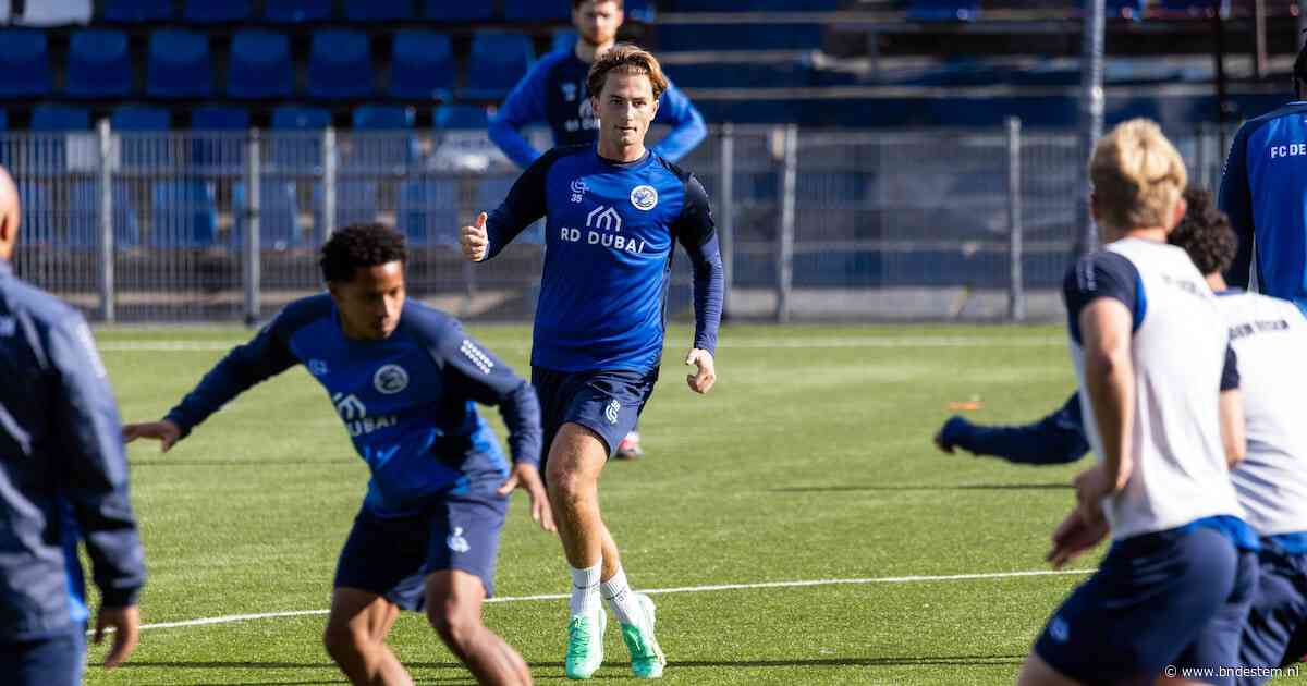Voormalig NAC-speler Boris van Schuppen (24) dreigde te stoppen, tot FC Den Bosch zijn hart raakte