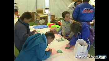 KRQE Classics: Hundreds of kids from New Mexico write letters to troops from 1990 Albuquerque Balloon Fiesta