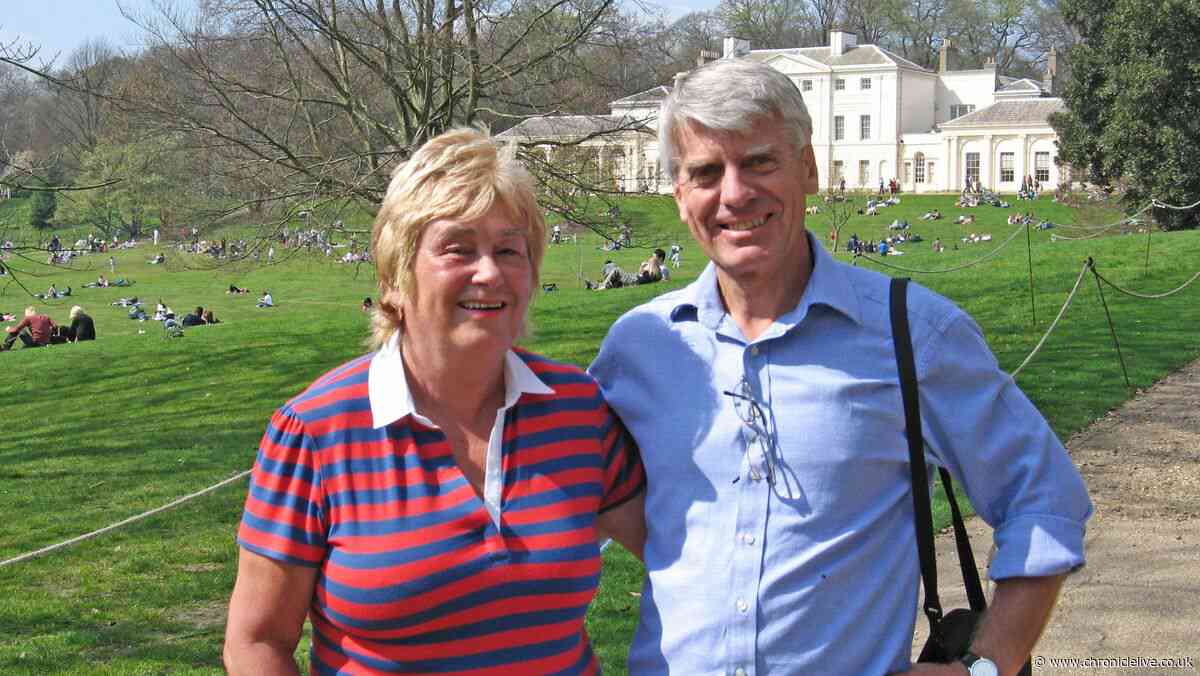 Tyneside widower thanks St Oswald's Hospice and backs 40th birthday campaign after wife's cancer care