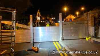 Northwich's £7m flood defences to be put to the test this weekend