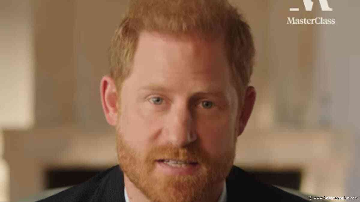 Prince Harry not given permission to fall apart: 'I’m a prince for God’s sake'