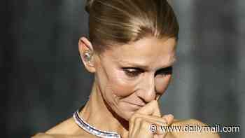 Celine Dion sparks fresh fears as she loses her balance on stage and forgets her own lyrics at Paris show