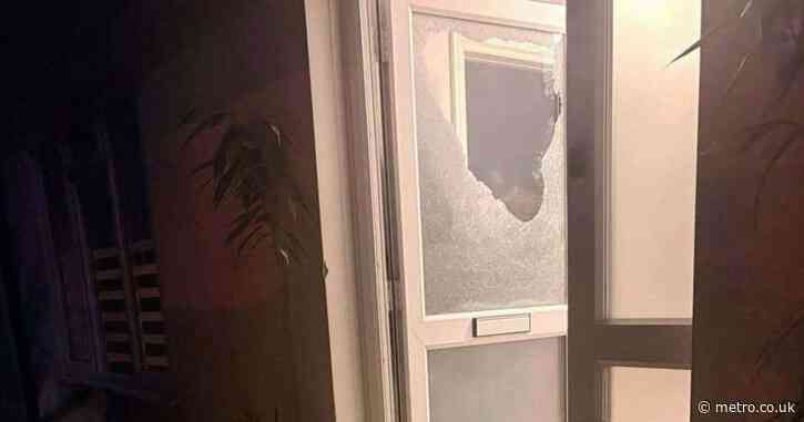 Hunt for teen who hurled rock through dying man’s window during his final hours