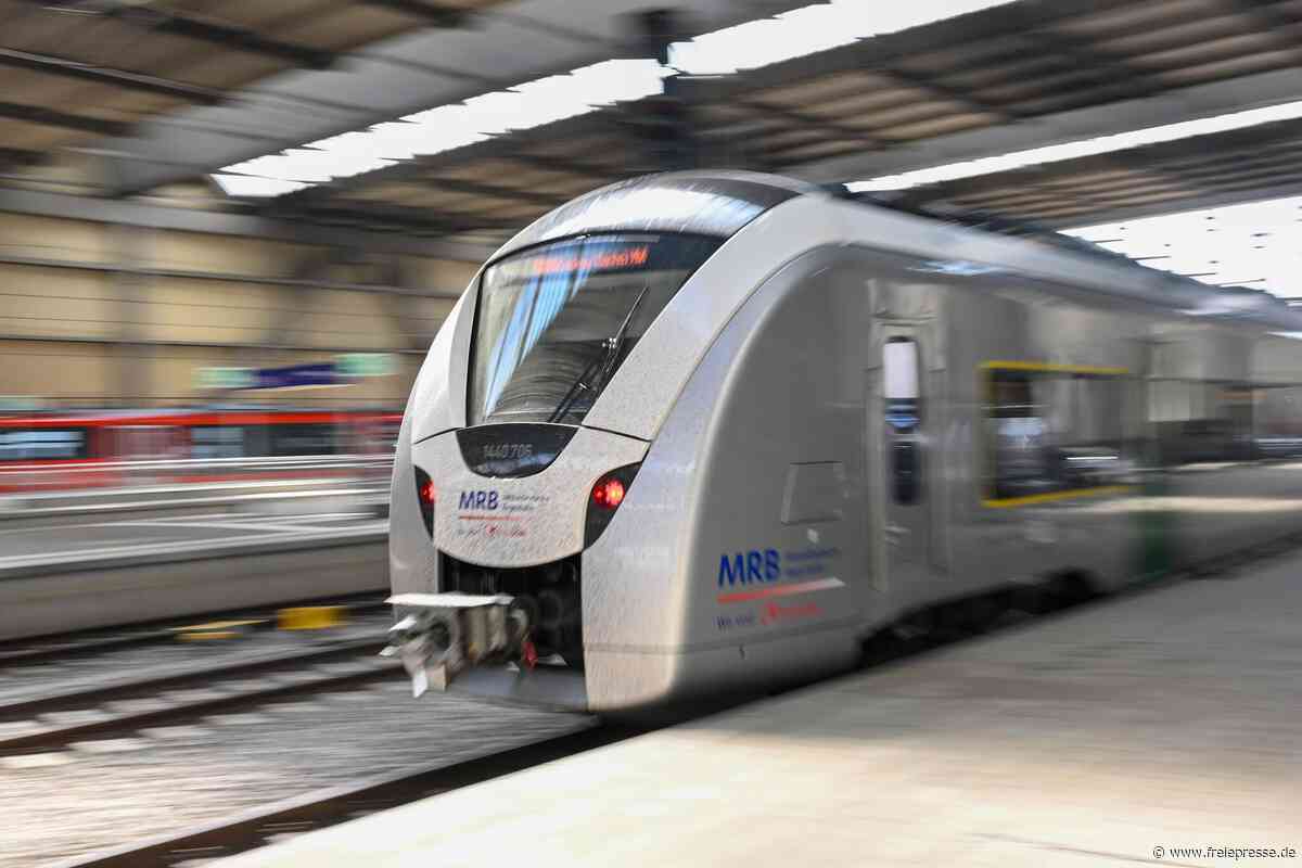 Achtung: Bahnstrecke zwischen Chemnitz und Freiberg gesperrt