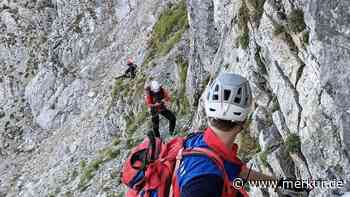 Eigentlich schon am Boden: Frau stürzt nach Route drei Meter über Felsen ab