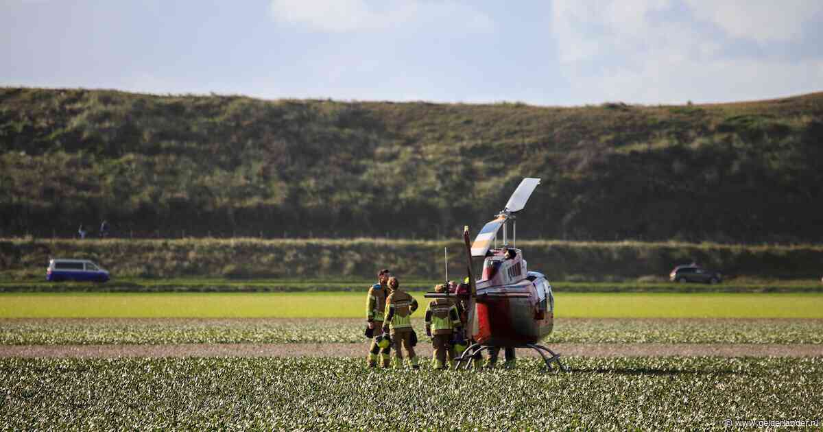 Groot alarm na meldingen over neerstortende helikopter: ‘Iedereen zit koffie te drinken’